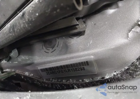 2020 Chrysler Pacifica Touring z USA, uszkodzony, nr VIN 2C4RC1FG1LR158298